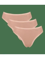 sloggi GO Crush High leg C3P - BROWN - SLOGGI BROWN - SLOGGI