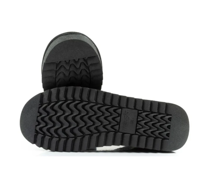 Wrangler Elsa zimní kotníkové boty zateplené pohodlné módní černé