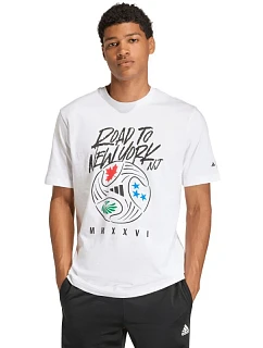 Pánské tričko adidas FIFA World Cup 26TM Road to NYNJ Graphic t-shirt white KB2535 pánské