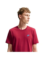 Pánské tričko Club Tee červené model 22309877 - NIKE
