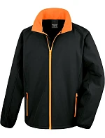 Result R 231M Pánská 2-vrstvá softshell bunda "Printable" 30.231M black/orange Result R 231M Pánská 2-vrstvá softshell bunda "Printable" 30.231M black/orange