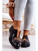 Elegantní Kožené Boty S model 21575866 černe Cindy - Boto