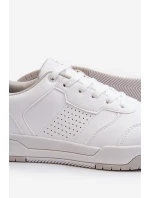 Bílé pánské tenisky z ekokože Radikalle Bílé pánské tenisky z ekokože Radikalle