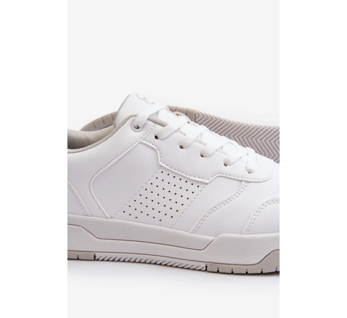Bílé pánské tenisky z ekokože Radikalle Bílé pánské tenisky z ekokože Radikalle