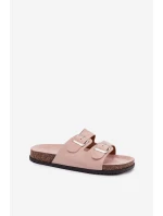 Dámské žabky Světle růžové model 21908455 - Boto