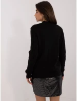 Sweter AT SW model 20470276 czarny - FPrice Sweter AT SW model 20470276 czarny - FPrice