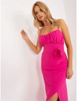 Sukienka DHJ SK model 19926624 fuksjowy - FPrice