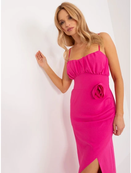 Sukienka DHJ SK model 19926624 fuksjowy - FPrice