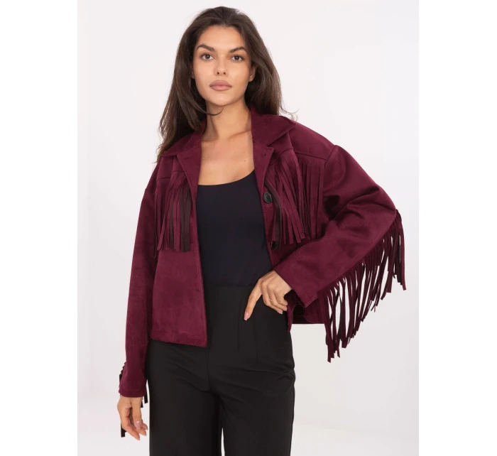 Kurtka IT KR model 21302494 bordowy - FPrice Kurtka IT KR model 21302494 bordowy - FPrice