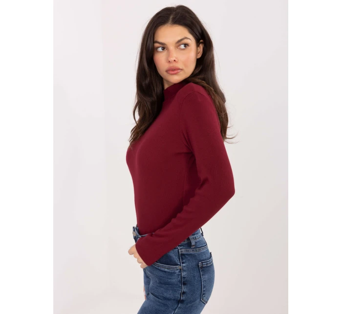 Bluzka BZ bordowy model 21776453 - FPrice