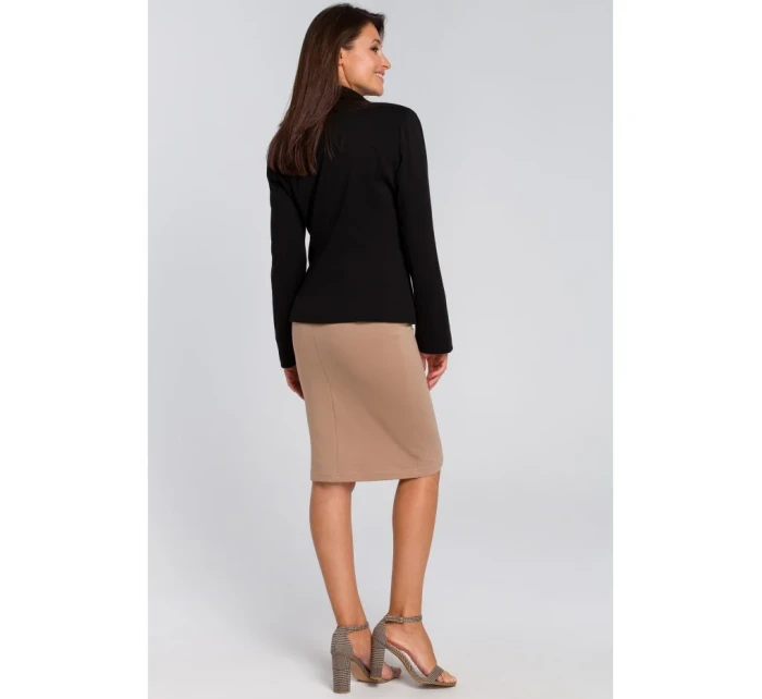 S154 Sako s jedním knoflíkem - černé