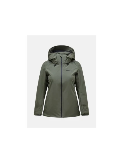 Lyžařská bunda W Anima  zelená - Peak Performance