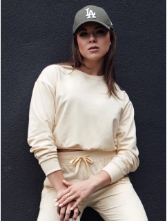 Dámská klasická krémová mikina CASUALVIBE FashionStreet BY1297