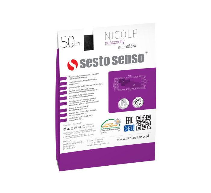 Dámské punčochy Sesto Senso Nicole 50 den