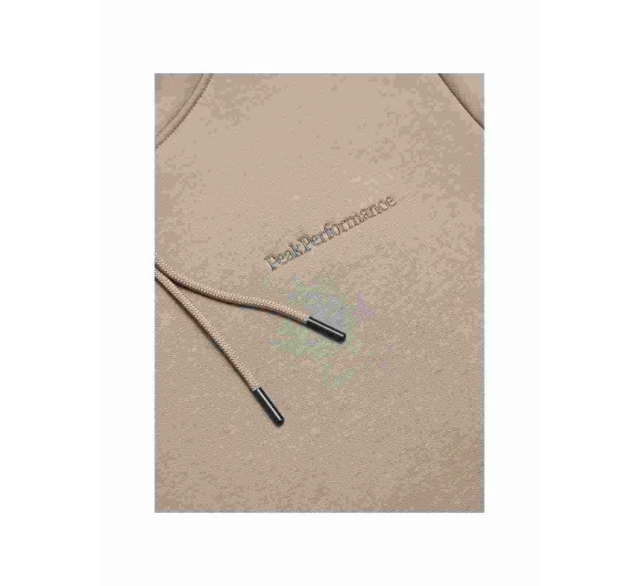 Bluza Peak Performance W Original Small Logo Hood beżowy