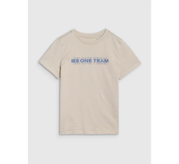 Chlapecké bavlněné tričko 4F 4FJWSS25TTSHM2186-12S Chlapecké bavlněné tričko 4F 4FJWSS25TTSHM2186-12S