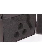 POUZDRO NA 2 RAKETY A 3 MÍČKY NA STOLNÍ TENIS JOOLA ALU ČERNÁ