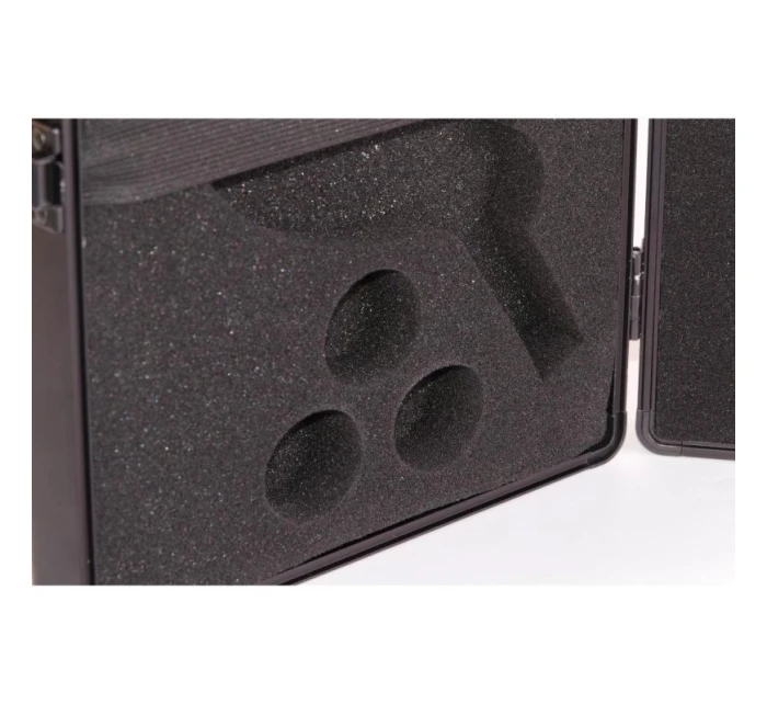 POUZDRO NA 2 RAKETY A 3 MÍČKY NA STOLNÍ TENIS JOOLA ALU ČERNÁ