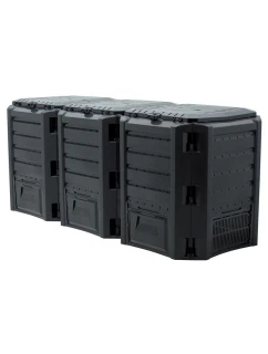 ECO-GARDEN SEGMENTÁRNÍ MODUL COMPOGREEN 1200L - ČERNÝ Dětské