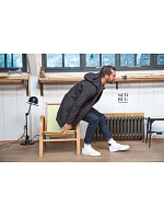 Men Pánský  kabát night blue model 22499537 - NEOBLU
