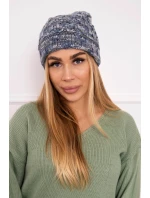 Dámská čepice Eliza dark model 18750859 - K-Fashion Dámská čepice Eliza dark model 18750859 - K-Fashion