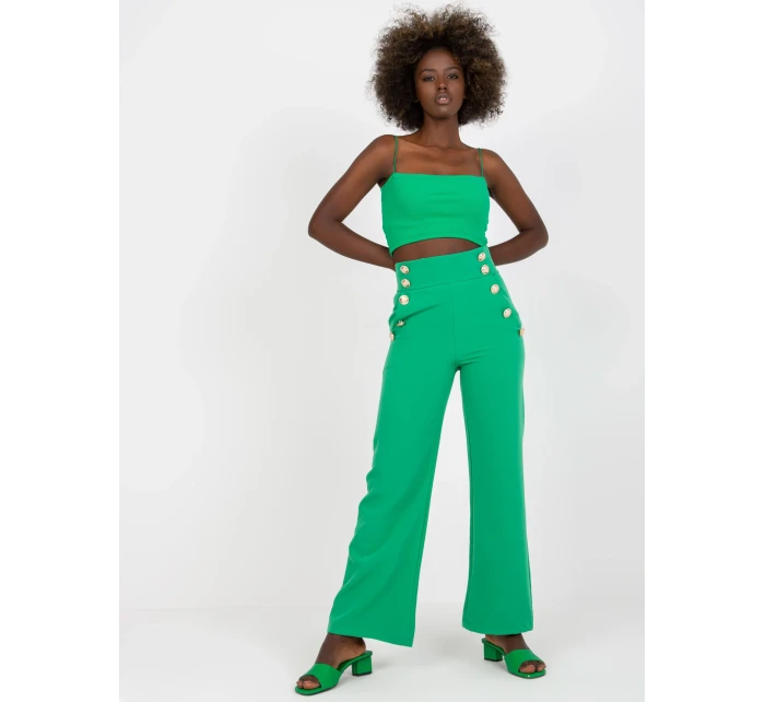 DHJ kalhoty SP 16008.01X zelená DHJ kalhoty SP 16008.01X zelená