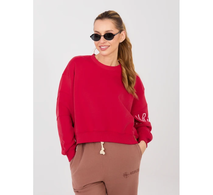 Mikina NS BL NS26117.02 červená Mikina NS BL NS26117.02 červená
