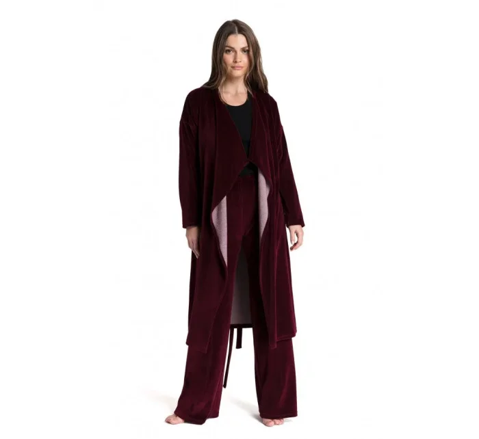 Dámský sametový župan LA087 - Lalupa