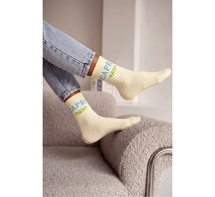 model 22090116 Capri ponožky 3741 - Milena