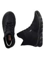 Dámské černé zateplené boty model 21904592 - Rieker