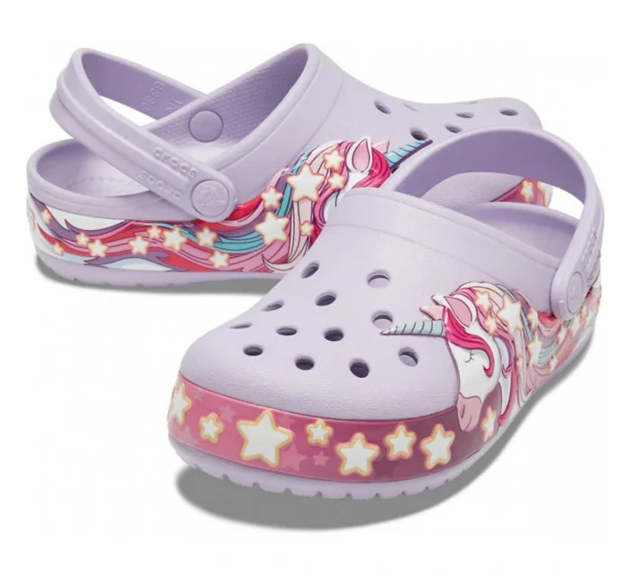 Crocs FunLab Unicorn Band Cg Jr 206270 530 žabky Crocs FunLab Unicorn Band Cg Jr 206270 530 žabky