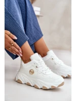 Dámské Sportovní Boty Na Šněrování Zateplené Na Platformě Bílé Verioras Dámské Sportovní Boty Na Šněrování Zateplené Na Platformě Bílé Verioras