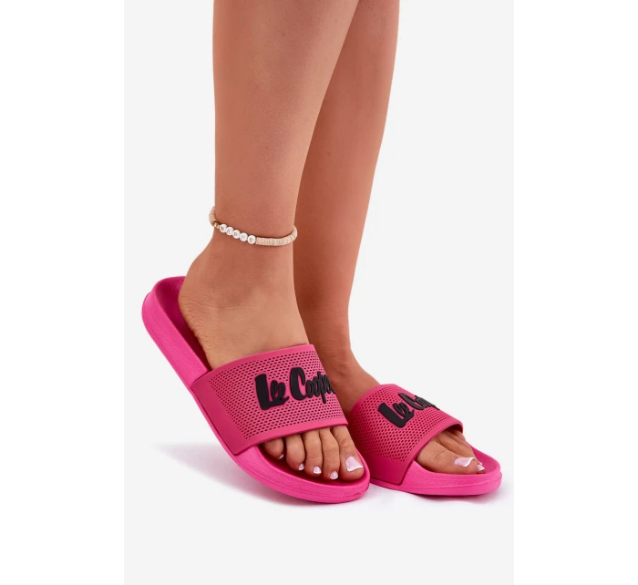 Dámské Pantofle Lee Cooper LCW-25-07-3521L Fuchsie Dámské Pantofle Lee Cooper LCW-25-07-3521L Fuchsie