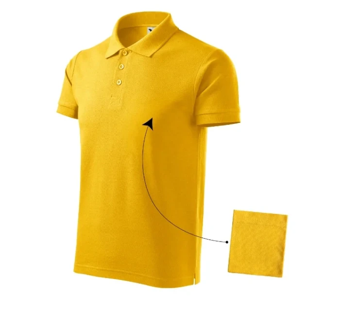 Cotton polokošile pánská žlutá Cotton polokošile pánská žlutá