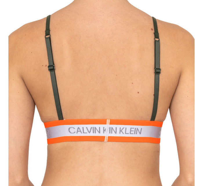 Podprsenka bez kostic QF5669E-FDX khaki - Calvin Klein
