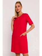 Dámské šaty model 21202099 Červená - Moe