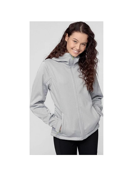 Dámská softshellová bunda model 22022624 šedá - 4F