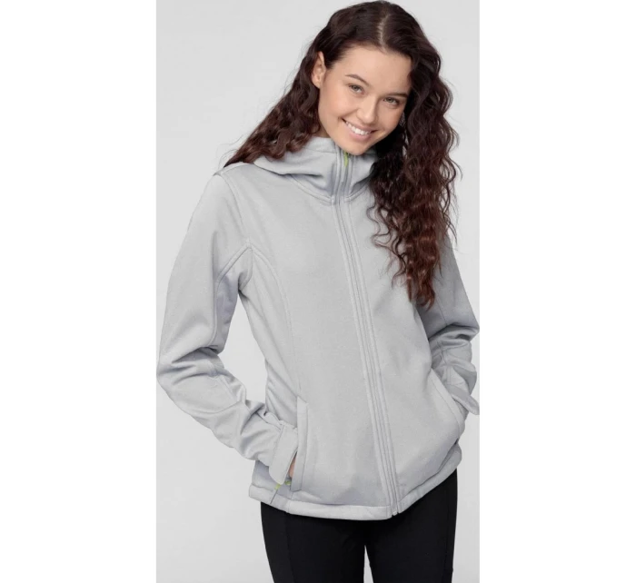 Dámská softshellová bunda NOSD4-SFD300 šedá - 4F