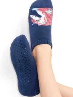 DĚTSKÁ FROTÉ OBUV S ABS 134 DENIM 29-31