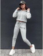 Dámské tepláky RELAX světle šedé Dstreet model 21978557 - FashionStreet