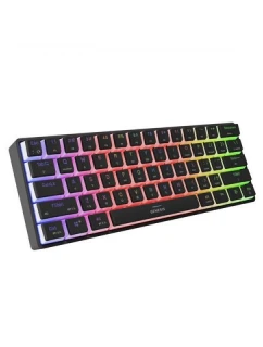 HERNÍ KLÁVESNICE GENESIS THOR 660 G2 US BLACK WIRELESS RGB MECHANICAL GATERON RED