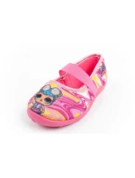 Leomil dětské boty baleríny papuče kapradiny pro dívky LOL