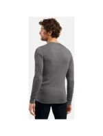 Odlo BL TOP s dlouhým rukávem a výstřihem ACTIVE WARM spodní prádlo velikost M tmavě šedá