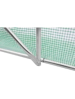 ZAHRADNÍ TUNEL 200x200x200 cm PE KONSTRUKCE ZELENÁ OCEL