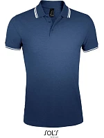SOL'S Pasadena Men Pánské piqué polo 25.0577 french navy/white SOL'S Pasadena Men Pánské piqué polo 25.0577 french navy/white