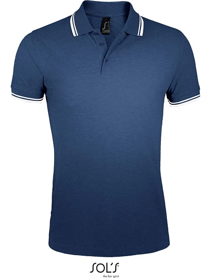 SOL'S Pasadena Men Pánské piqué polo 25.0577 french navy/white SOL'S Pasadena Men Pánské piqué polo 25.0577 french navy/white