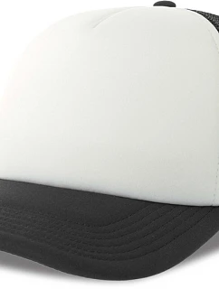 5 panelová Trucker kšiltovka white/black model 22450377 - Atlantis Headwear