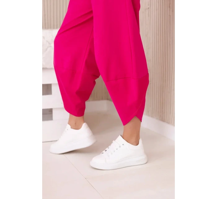 Komplet nových mikinových kalhot Punto fuchsie