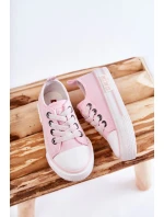 Dětské látkové tenisky BIG STAR model 21594682 Růžová - Big Star Shoes Dětské látkové tenisky BIG STAR model 21594682 Růžová - Big Star Shoes