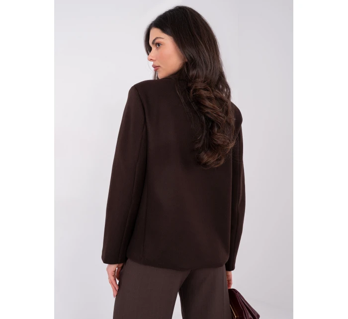 IT KR bunda FL9559.02P tmavě hnědá IT KR bunda FL9559.02P tmavě hnědá
